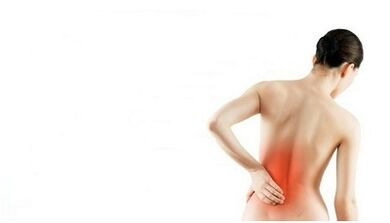 How to treat back pain in the waistband